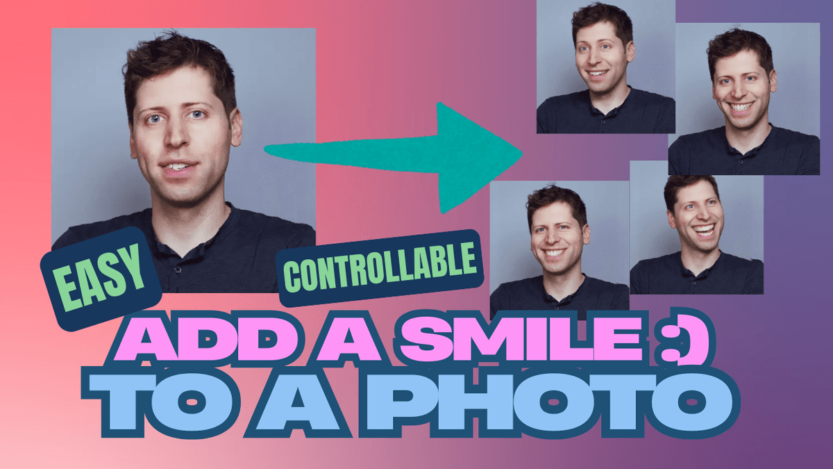 How to Add a Natural Smile to Any Photo Online for Free