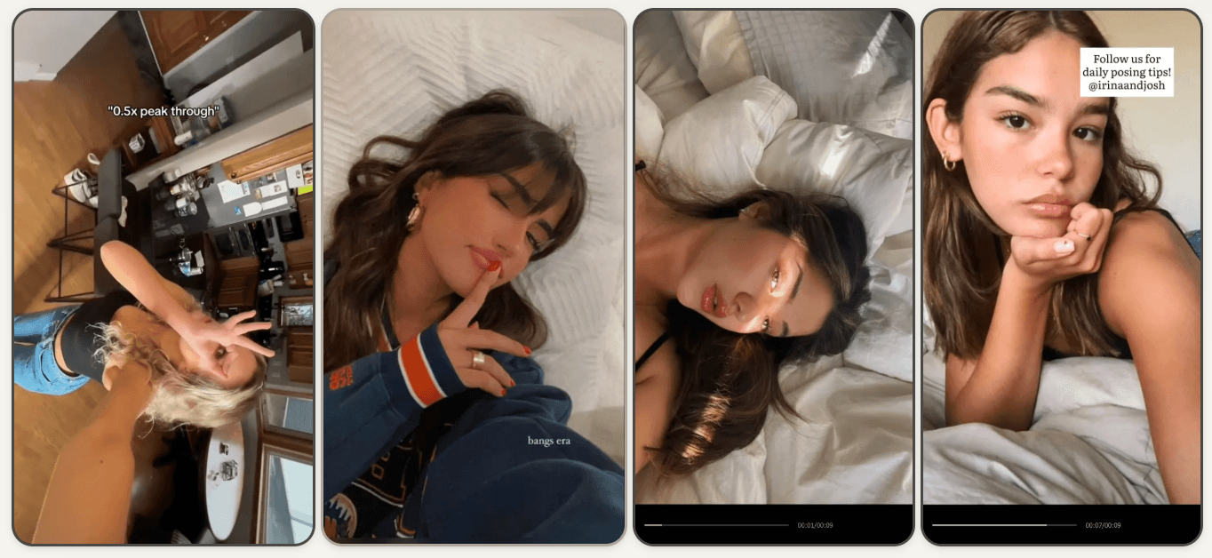 ZERO PROPS NEEDED: 256 At-Home Selfie Poses That Look Like a Professional Photoshoot! π β¨