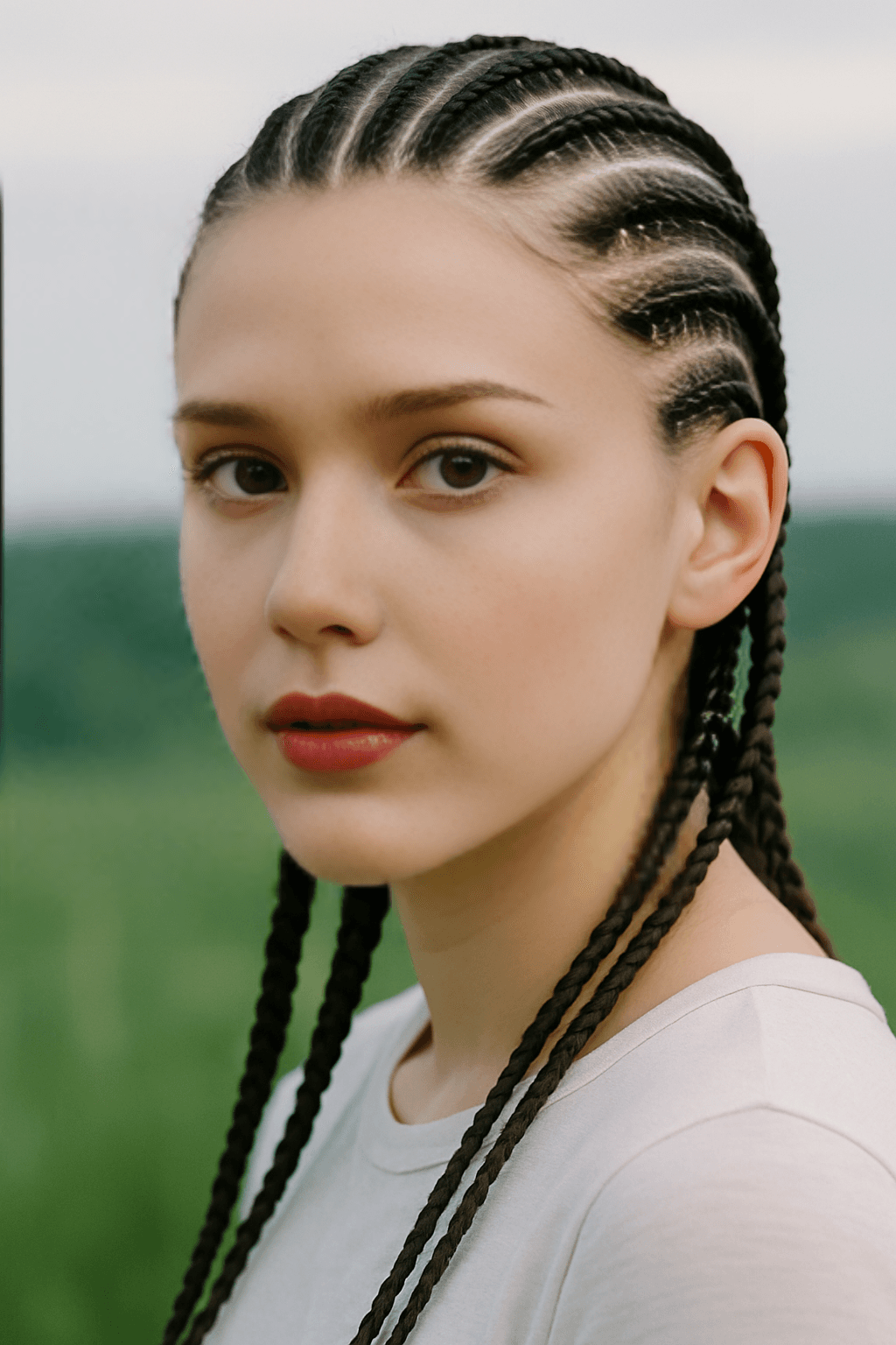 Cornrows transformation