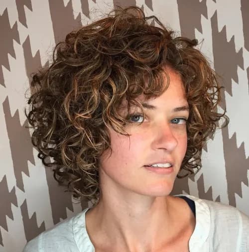 Curly Bob example 1