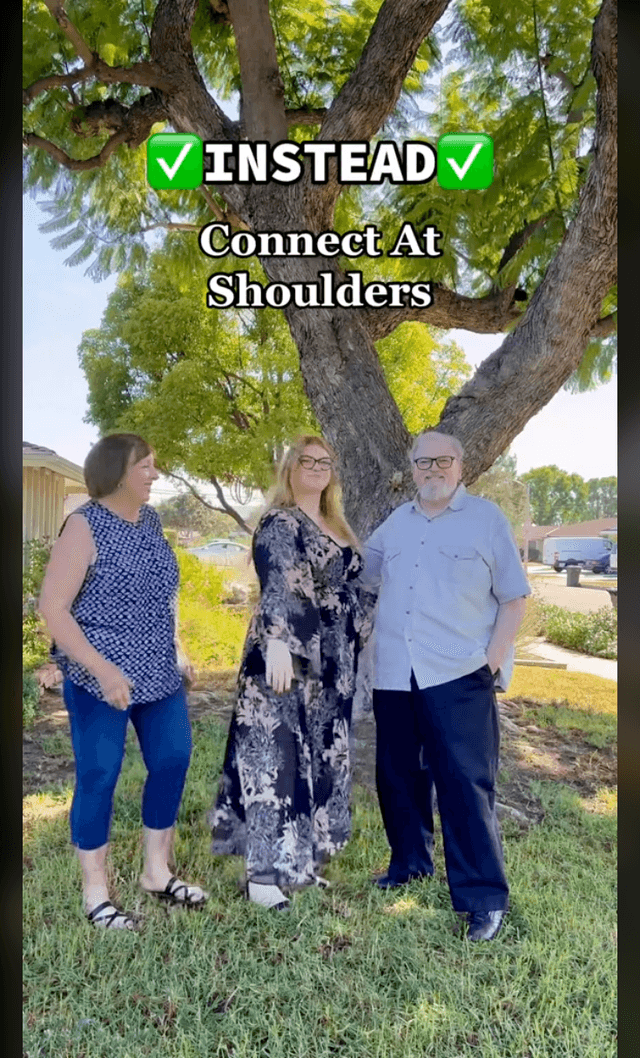 Connect At Shoulders