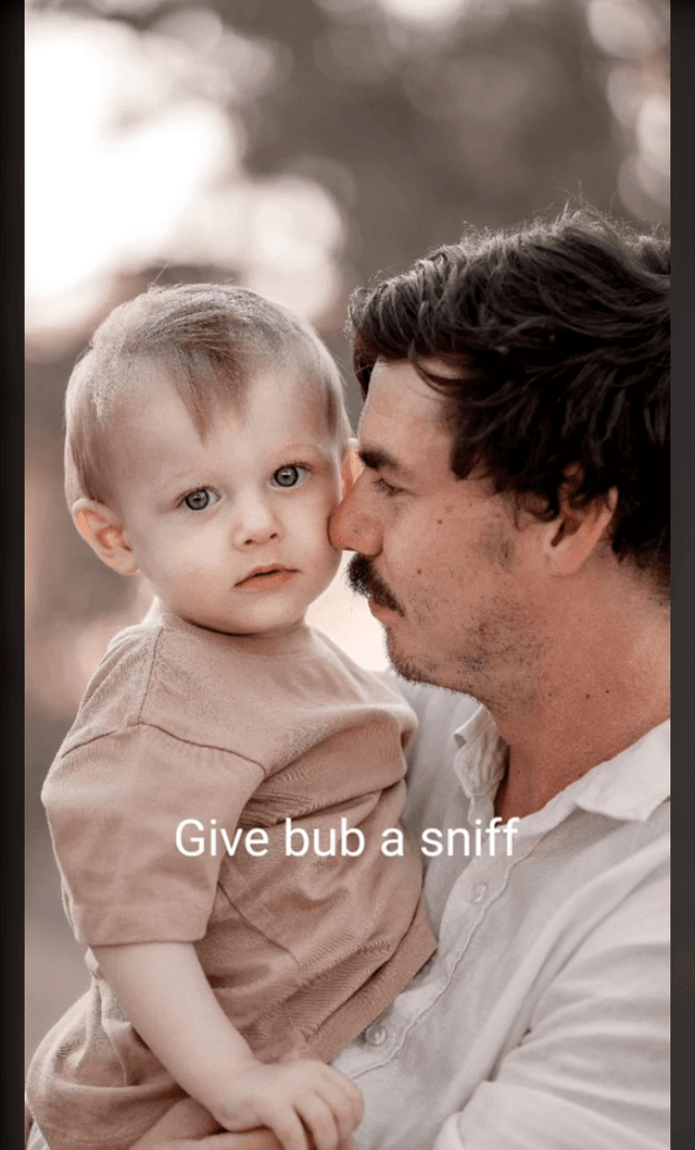 Give bub a sniff