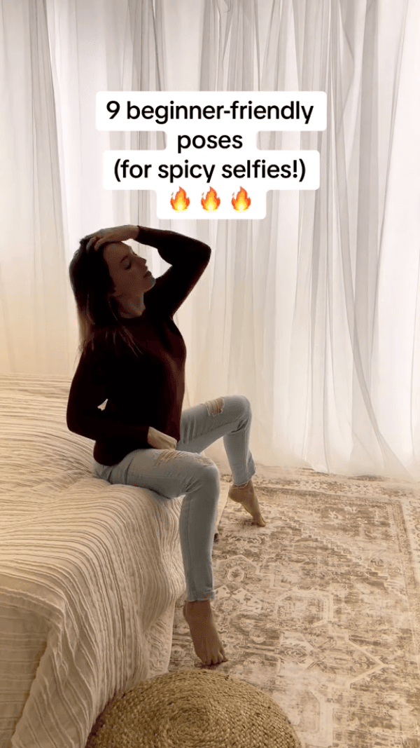 9 beginner-friendly poses (for spicy selfies!) π₯π₯π₯